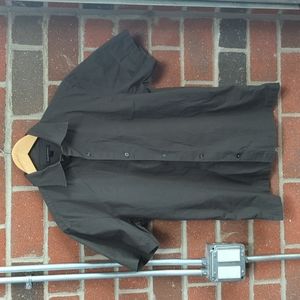 Banana Republic Stretch Short Sleeve Button Up Casual Dress Shirt T-shirt Size M